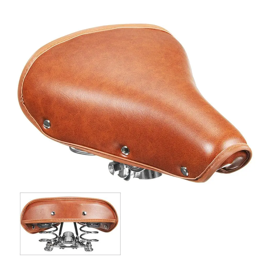 Professional Vintage Bicycle Bike Cycle Faux Leather Saddle Seat Spring Comfort Accessory
Professional Vintage Bicycle Bike Cycle Faux Leather Saddle Seat Spring Comfort Accessory