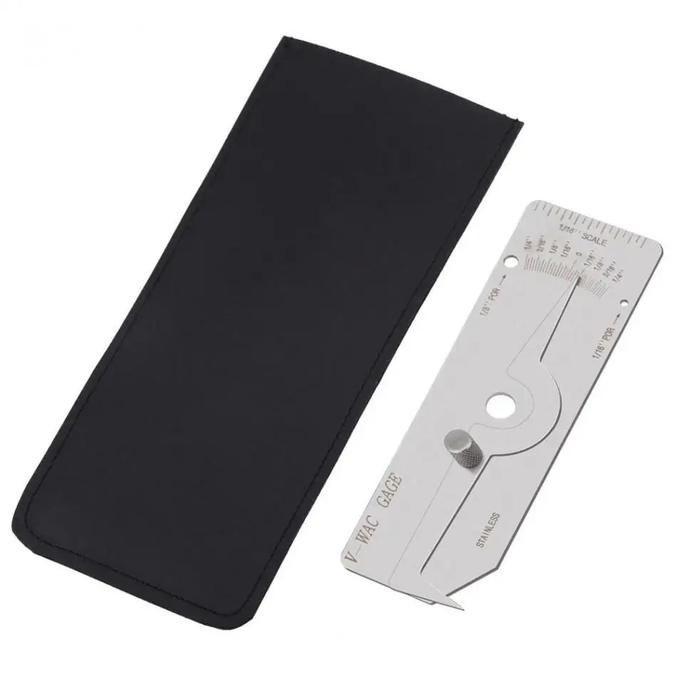 NEW Accuracy Stainless Steel Welding Gauge Undercut Depth Gage Welding Inspection Ruler Measuring Tool Hot Sale 
NEW Accuracy Stainless Steel Welding Gauge Undercut Depth Gage Welding Inspection Ruler Measuring Tool Hot Sale