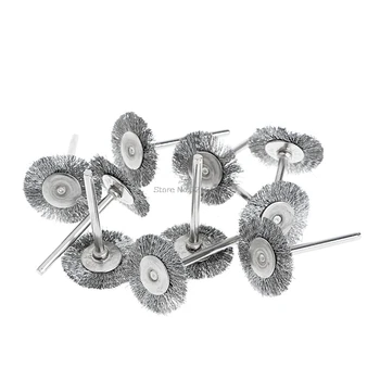 For 10Pcs Steel Wire Wheel Brushes Cup Rust Rotary Electric Tool Engraver Abrasive Promotion
For 10Pcs Steel Wire Wheel Brushes Cup Rust Rotary Electric Tool Engraver Abrasive Promotion