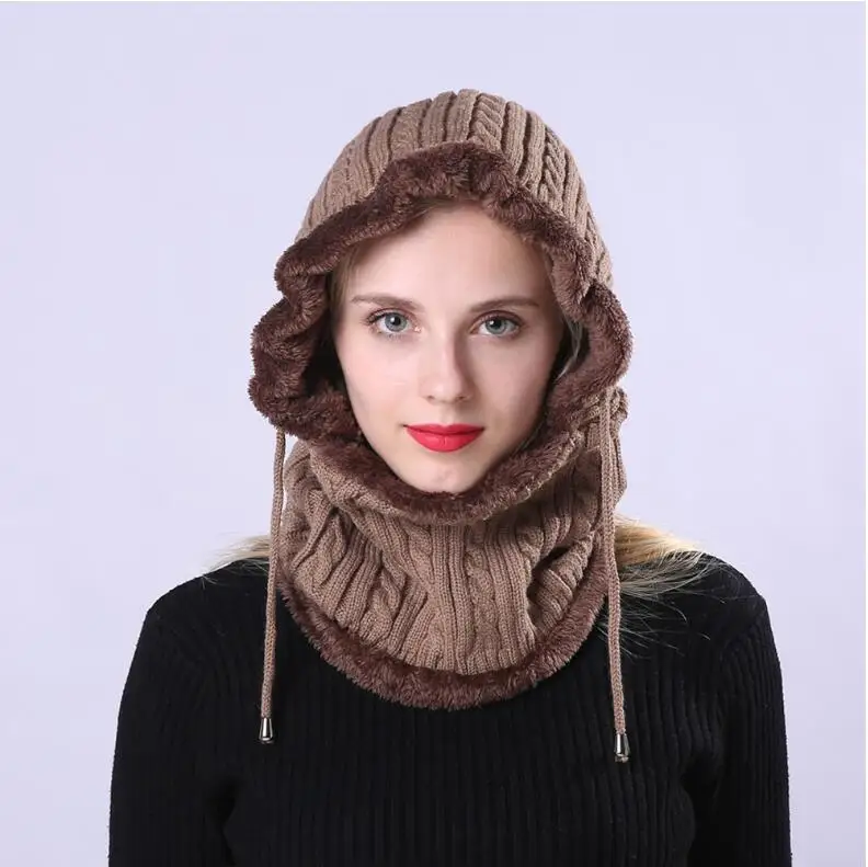 2018 New Unisex Winter Knitted Hat Scarf Set Warm Beanie Skullies Winter Hats For Women Men Caps Bonnet Keep Warm Mask Hats
2018 New Unisex Winter Knitted Hat Scarf Set Warm Beanie Skullies Winter Hats For Women Men Caps Bonnet Keep Warm Mask Hats