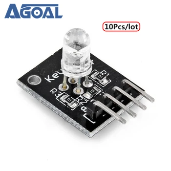 10Pcs/lot KEYES KY-016 RGB 3 Color LED Module For DIY Compatible with DIY DIY project Red/Green/Blue Free Shipping
10Pcs/lot KEYES KY-016 RGB 3 Color LED Module For DIY Compatible with DIY DIY project Red/Green/Blue Free Shipping