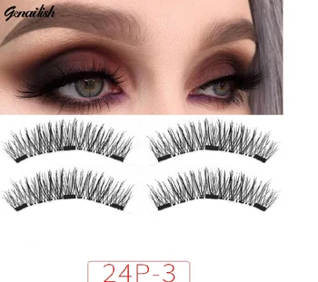 Genailish no glue Lashes Magnetic False Eyelashes 3 Magnet Magnetic Eyelashes Magnetic Eye Lashes Makeup 24P-3
Genailish no glue Lashes Magnetic False Eyelashes 3 Magnet Magnetic Eyelashes Magnetic Eye Lashes Makeup 24P-3