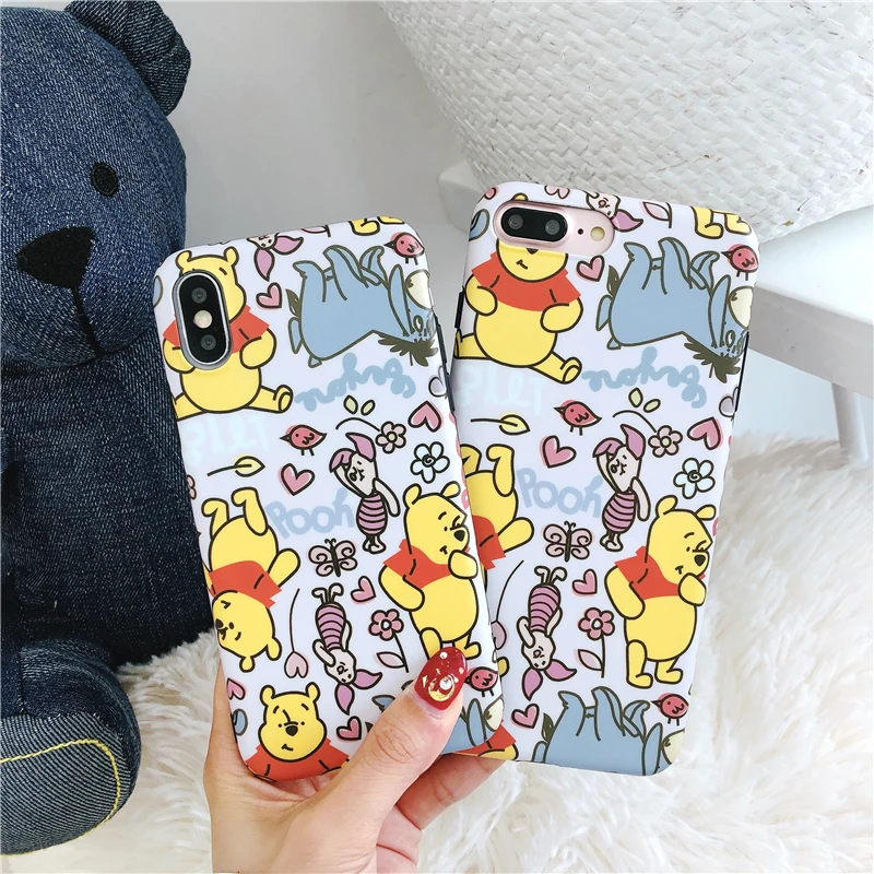 Winnie Pooh Mickey Minnie Daisy Donald Case for iPhone 8 7 6 6s Plus Xs Max Xr X Fashion Cute Cartoon Matte IMD Soft TPU Cover
Winnie Pooh Mickey Minnie Daisy Donald Case for iPhone 8 7 6 6s Plus Xs Max Xr X Fashion Cute Cartoon Matte IMD Soft TPU Cover