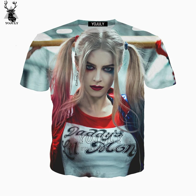 YOJULY 3D Print Unisex Movie Suicide Squad Joker Girl Harley Quinn Harajuku T-shirt/Sweatshirt/Hooded hoodie/Jacket Coat A431
YOJULY 3D Print Unisex Movie Suicide Squad Joker Girl Harley Quinn Harajuku T-shirt/Sweatshirt/Hooded hoodie/Jacket Coat A431