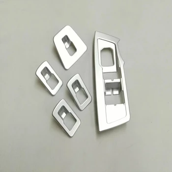 ABS Chrome Interior Door Window Switch Cover window switch penal Door Window Switch Cover Trims For VW Tiguan L 2017
ABS Chrome Interior Door Window Switch Cover window switch penal Door Window Switch Cover Trims For VW Tiguan L 2017