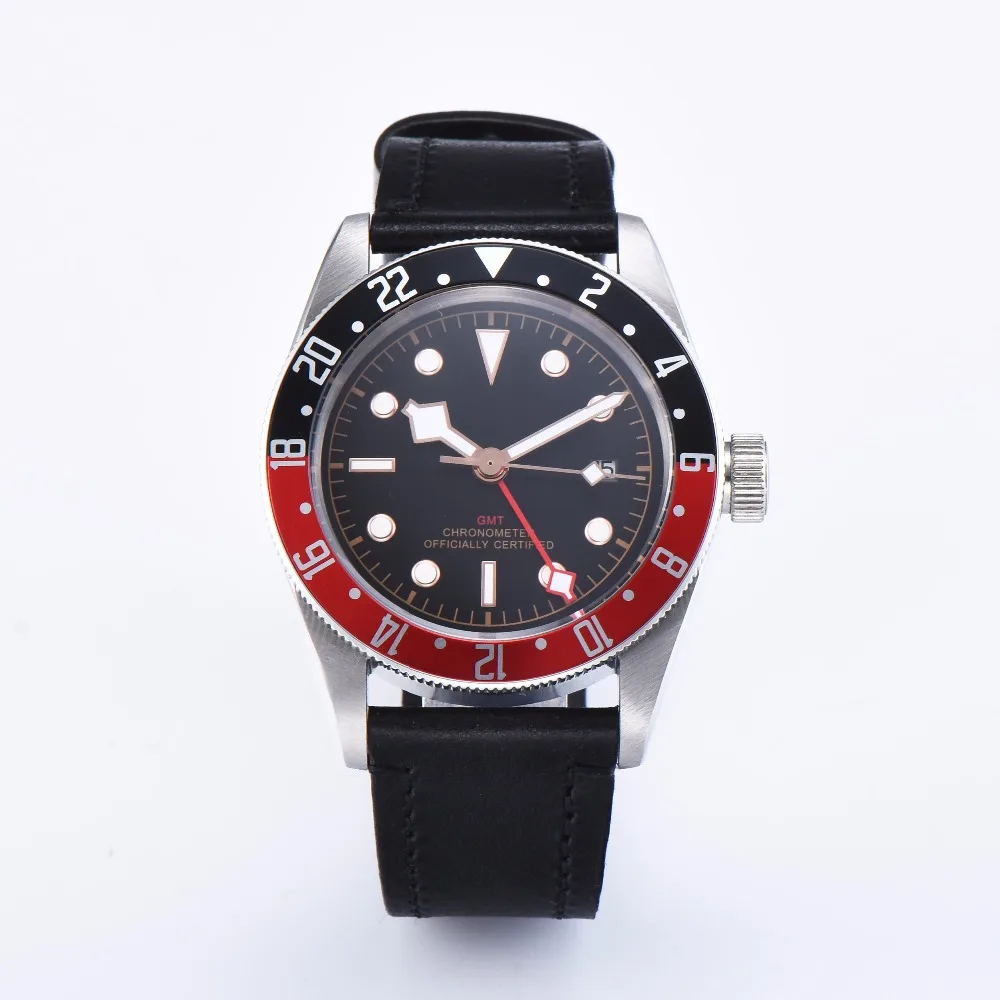 Corgeut automatic movement men's watch luminous dial 41 mm rotating bezel luminous date GMT stainless steel A5
Corgeut automatic movement men's watch luminous dial 41 mm rotating bezel luminous date GMT stainless steel A5