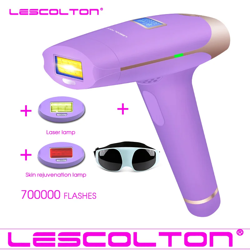 Lescolton 700000 times 3in1 IPL Epilator permanent Hair Removal With LCD Display Machine Laser For Boay Bikini Face Underarm
Lescolton 700000 times 3in1 IPL Epilator permanent Hair Removal With LCD Display Machine Laser For Boay Bikini Face Underarm