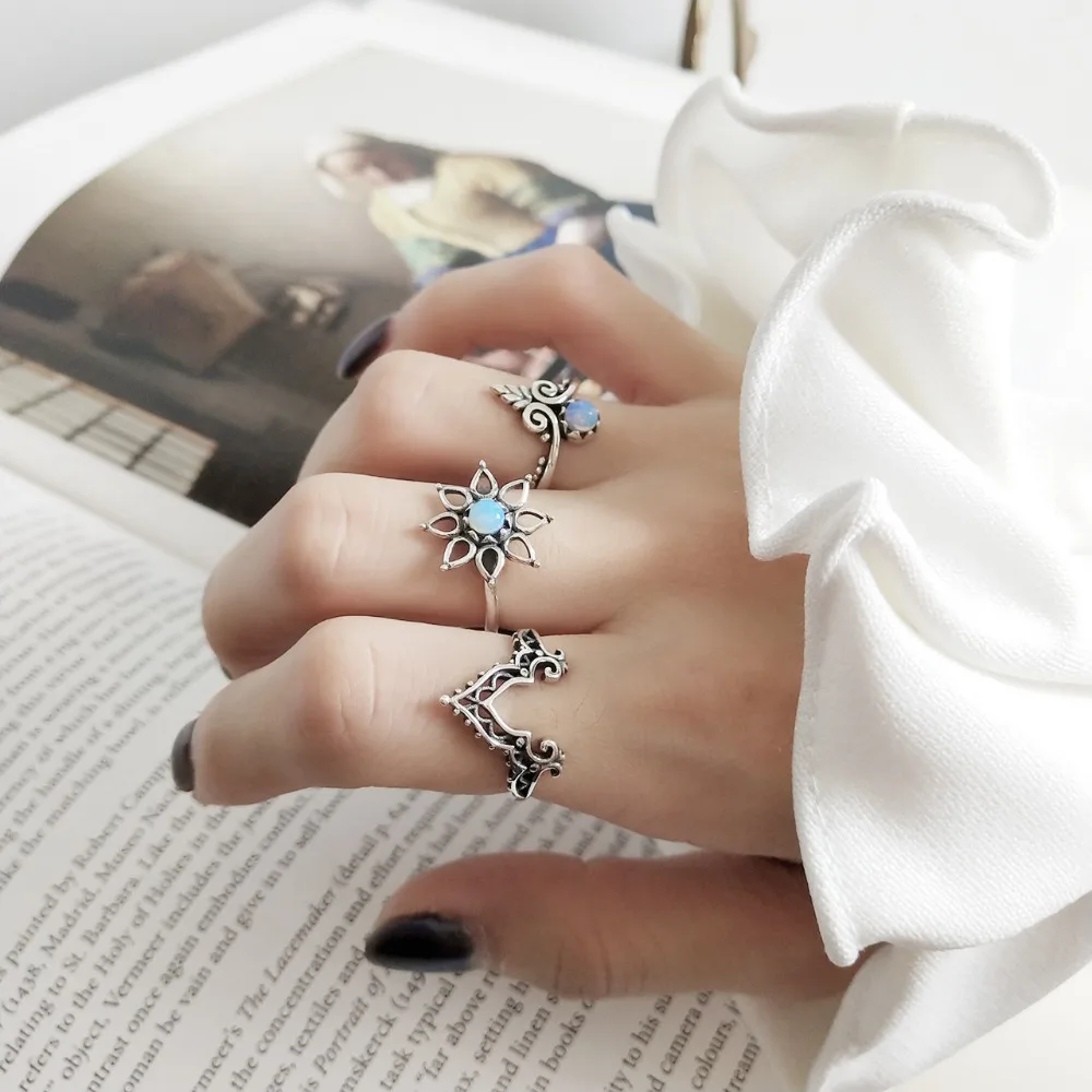 Amaiyllis Simple Genuine 925 Sterling Silver Vintage Royal Style Opening Ring For Women Fashion Personality Jewelry Rings Gift
Amaiyllis Simple Genuine 925 Sterling Silver Vintage Royal Style Opening Ring For Women Fashion Personality Jewelry Rings Gift