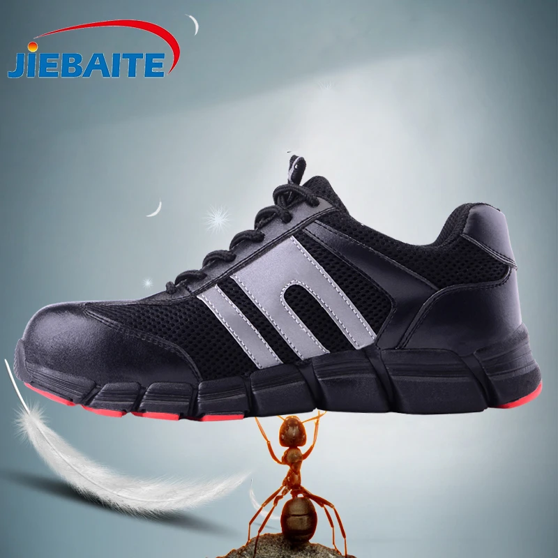 Mens Steel Toe Work Safety Shoes For Men Lightweight Breathable Anti-smashing Non-slip Reflective Protective Shoes
Mens Steel Toe Work Safety Shoes For Men Lightweight Breathable Anti-smashing Non-slip Reflective Protective Shoes