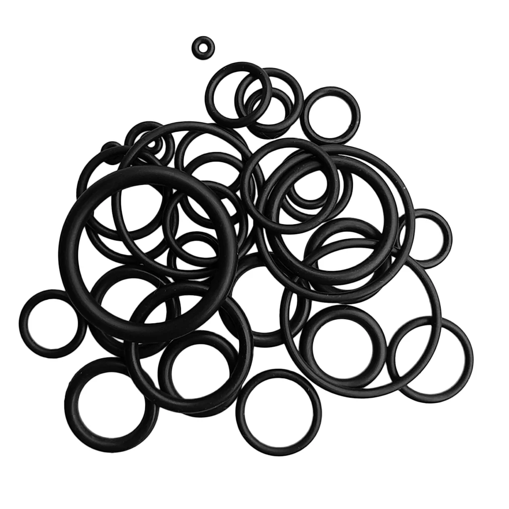 36Pcs Flexible Nitrile Rubber O-Rings Replacement for Scuba Diving Dive Accessories