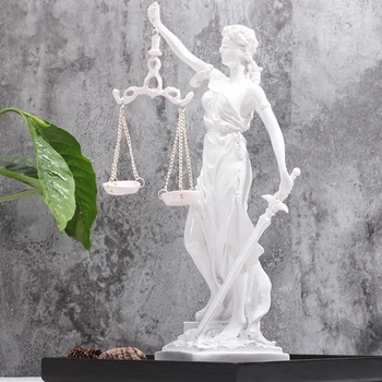 Greek Justice Goddess Statue Fair Angels Resin Sculpture People Ornaments Vintage Home Decoration Accessories Office Craft Decor
Greek Justice Goddess Statue Fair Angels Resin Sculpture People Ornaments Vintage Home Decoration Accessories Office Craft Decor