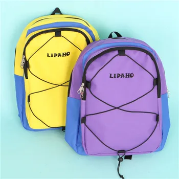 Korean version classic retro pure color simple hundred catch shoulder bag students men and women bag couple backpack SS-012
Korean version classic retro pure color simple hundred catch shoulder bag students men and women bag couple backpack SS-012