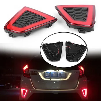 2PCS LED Rear Bumper Lights Fog Brake Tail Lights Taillight Lamp For Honda Jazz Fit 2014 2015 Auto Car Accessories
2PCS LED Rear Bumper Lights Fog Brake Tail Lights Taillight Lamp For Honda Jazz Fit 2014 2015 Auto Car Accessories