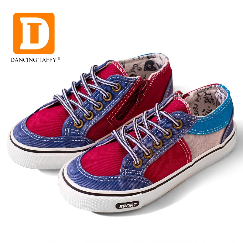 Spring Children Shoes for Boys Girls Patchwork Kids Shoes Demin Jeans Sneaker 2018 New BLue Red Rubber Canvas Children Sneakers
Spring Children Shoes for Boys Girls Patchwork Kids Shoes Demin Jeans Sneaker 2018 New BLue Red Rubber Canvas Children Sneakers
