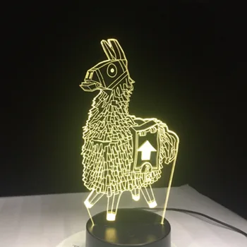 3D Cartoon Animal Llama Night Light 7 Colors LED Desk Lamp Home Room Decor Gift AI88
3D Cartoon Animal Llama Night Light 7 Colors LED Desk Lamp Home Room Decor Gift AI88