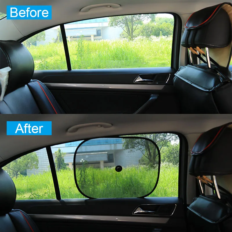 2 PCS Car Window Shade Anti-UV With Suction Cup Sunshade Mesh Baby UV Shield Curtain For Vehicles 17.4 x 14.2 inch NR-shipping
2 PCS Car Window Shade Anti-UV With Suction Cup Sunshade Mesh Baby UV Shield Curtain For Vehicles 17.4 x 14.2 inch NR-shipping