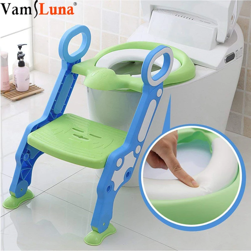 Vams Toddler Kid Toilet Training Seat with Sturdy Non-Slip Step Potty Ladder Children Seat Mat Folding For Boys and Girls
Vams Toddler Kid Toilet Training Seat with Sturdy Non-Slip Step Potty Ladder Children Seat Mat Folding For Boys and Girls