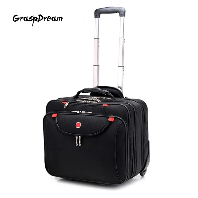 Fashion Multifunction Men Business Rolling Luggage 18 Inch Carry Ons Computer Trolley Travel Bag Women Suitcase Trunk
Fashion Multifunction Men Business Rolling Luggage 18 Inch Carry Ons Computer Trolley Travel Bag Women Suitcase Trunk