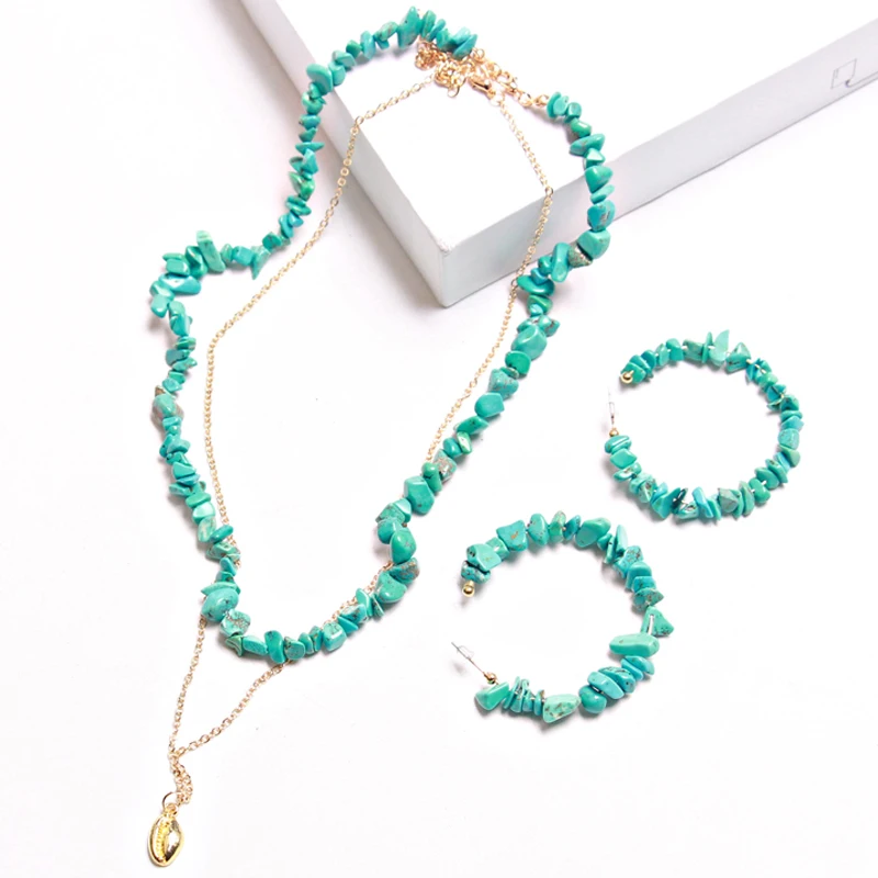 Ztech Trendy Jewelry Women Necklaces & Earrings Blue Stone ZA 2019 Fashion Statement Necklaces Link Chain Chokers Accessory Sets
Ztech Trendy Jewelry Women Necklaces & Earrings Blue Stone ZA 2019 Fashion Statement Necklaces Link Chain Chokers Accessory Sets