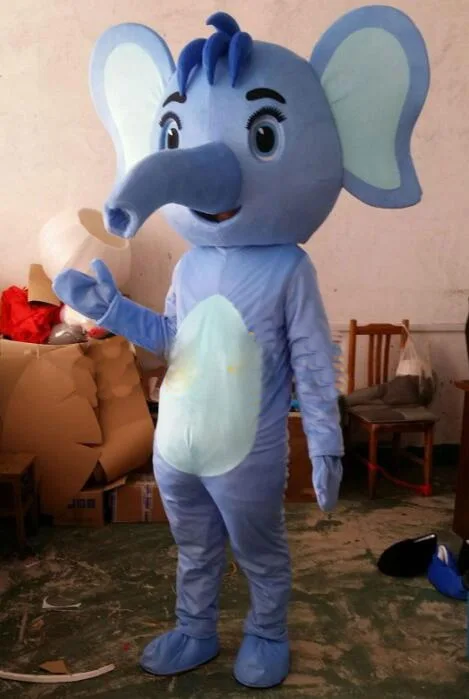 Костюм талисмана Dumbo нарядное платье наряд на Хэллоуин день рождения косплей