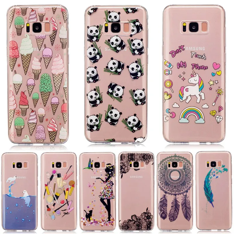 Cute For Samsung Galaxy S8 Plus S4 S5 Mini J3 J5 J7 Case Clear Panda Cat Campanula Fashion Girl Back Cover Cases Transparent
Cute For Samsung Galaxy S8 Plus S4 S5 Mini J3 J5 J7 Case Clear Panda Cat Campanula Fashion Girl Back Cover Cases Transparent