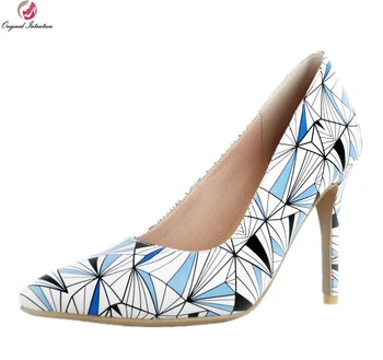 Original Intention New Elegant Women Pumps Nice Pointed Toe Thin High Heel Pumps Blue Pink Grey Shoes Woman Plus US Size 4-15
Original Intention New Elegant Women Pumps Nice Pointed Toe Thin High Heel Pumps Blue Pink Grey Shoes Woman Plus US Size 4-15