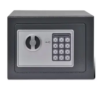 VidaXL Highly Secure Electronic Safe Is Perfect For Home Use Office Equipped With 2-Bolt Locking Mechanism Furniture Accessories
VidaXL Highly Secure Electronic Safe Is Perfect For Home Use Office Equipped With 2-Bolt Locking Mechanism Furniture Accessories