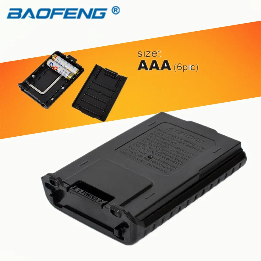 Baofeng walkie talkie battery case for portable CB radio baofeng UV-5R UV-5RA UV-5RE walkie talkie accessories
Baofeng walkie talkie battery case for portable CB radio baofeng UV-5R UV-5RA UV-5RE walkie talkie accessories