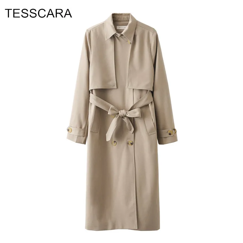 Women Autumn Casual Long Trench Female Coat Fashion Windbreaker Overcoat Outerwear & Coats
Women Autumn Casual Long Trench Female Coat Fashion Windbreaker Overcoat Outerwear & Coats