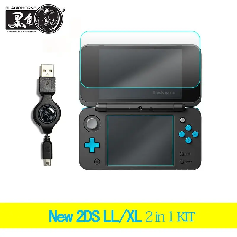 Game accessories ( Retractable Power / Data Cable + Glass Screen Protector), All for the Nintendo New 2DS LL/XL
Game accessories ( Retractable Power / Data Cable + Glass Screen Protector), All for the Nintendo New 2DS LL/XL