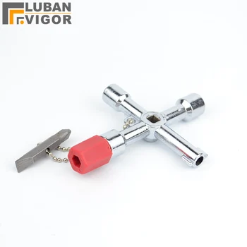 Multi-function electric control cabinet elevator Triangle key,With screwdriver, For Train, subway Faucet Water meter valve,lock
Multi-function electric control cabinet elevator Triangle key,With screwdriver, For Train, subway Faucet Water meter valve,lock