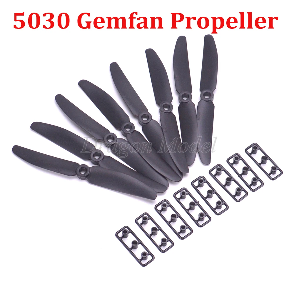 GemFan 5030 5X3 5 inch Multirotor CW CCW Propeller support 2204 2300kv motor For RC Quadcopter QAV250 ZMR250
GemFan 5030 5X3 5 inch Multirotor CW CCW Propeller support 2204 2300kv motor For RC Quadcopter QAV250 ZMR250