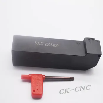 SCLCL2525M09 25*25*150mm 80degreeCNC Lathe External Cutting Tool Left Holder For CC**09T3 inserts
SCLCL2525M09 25*25*150mm 80degreeCNC Lathe External Cutting Tool Left Holder For CC**09T3 inserts