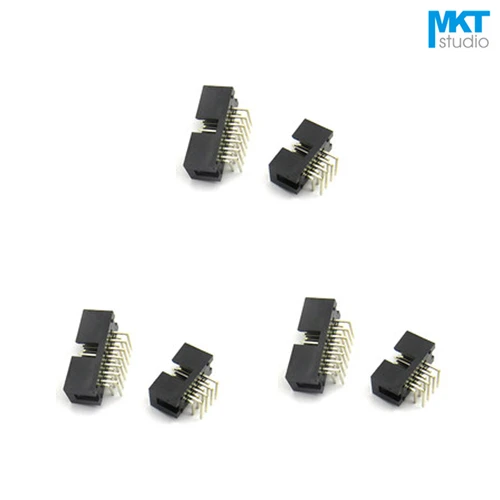 100Pcs Right Angle Pins 2.54mm Pitch DC3 Male IDC Connector Socket ISP JTAG Header Shrouded With Notch Key 6P 8P 10P
100Pcs Right Angle Pins 2.54mm Pitch DC3 Male IDC Connector Socket ISP JTAG Header Shrouded With Notch Key 6P 8P 10P