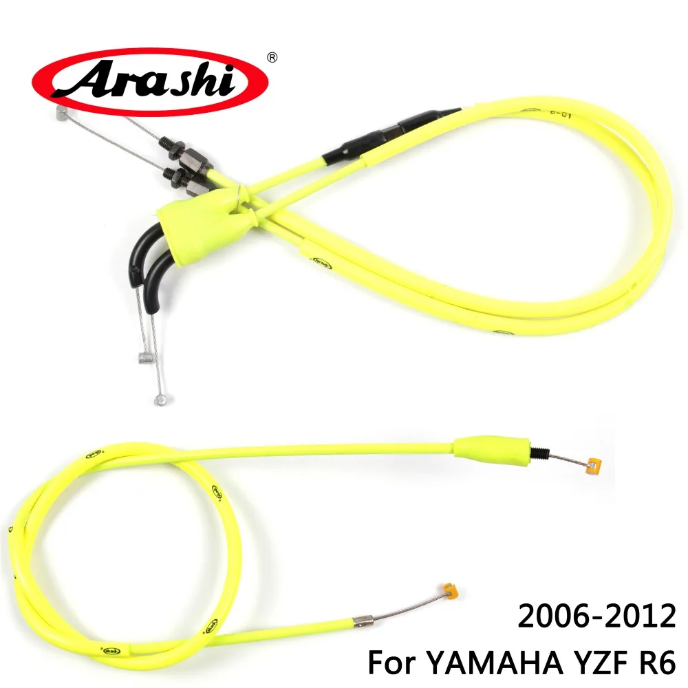 Arashi Motorcycle Throttle Line Clutch Cable Steel Wire Set For YAMAHA YZF R6 YZF-R6 YZFR6 2006 2007 2008 2009 2010 2011 2012
Arashi Motorcycle Throttle Line Clutch Cable Steel Wire Set For YAMAHA YZF R6 YZF-R6 YZFR6 2006 2007 2008 2009 2010 2011 2012