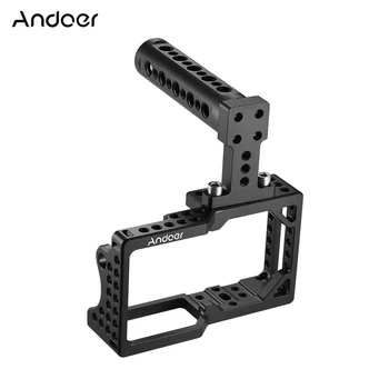 Andoer Video Camera Cage Stabilizer Protector with Top Handle for BMPCC Camera to Mount Microphone Monitor Tripod LED Light
Andoer Video Camera Cage Stabilizer Protector with Top Handle for BMPCC Camera to Mount Microphone Monitor Tripod LED Light
