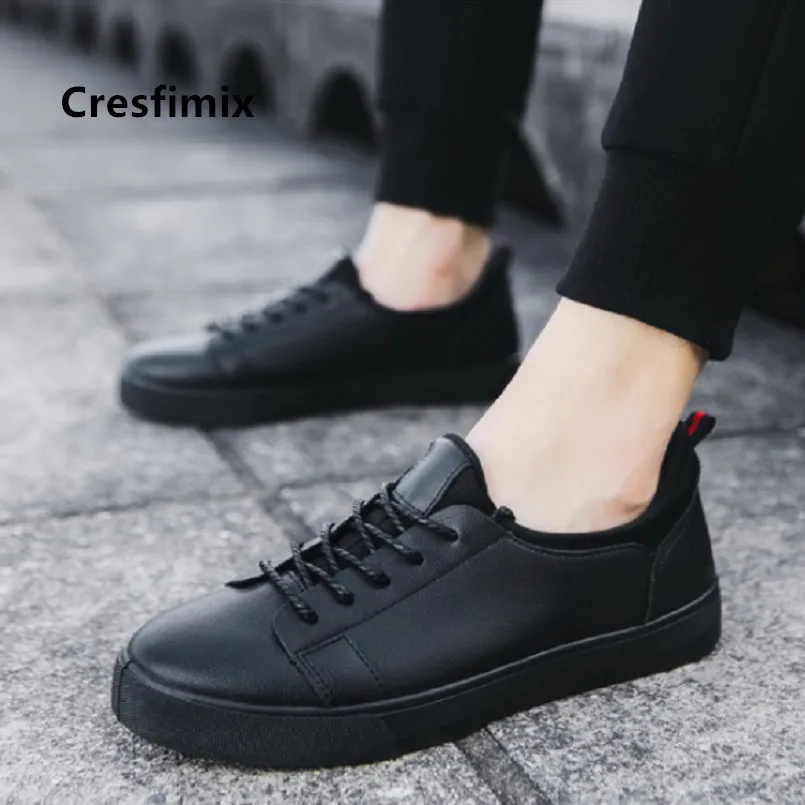 Cresfimix zapatos masculinos male casual high quality white pu leather lace up shoes men cool black shoes man street shoes a5129
Cresfimix zapatos masculinos male casual high quality white pu leather lace up shoes men cool black shoes man street shoes a5129