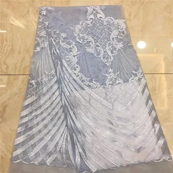 Madison High Quality African Sequins Lace Fabric 2019 French Embroidery Sequins Tulle Lace Fabric For Nigerian Party Dress
Madison High Quality African Sequins Lace Fabric 2019 French Embroidery Sequins Tulle Lace Fabric For Nigerian Party Dress