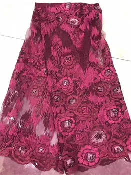 Latest French net lace fabric with embroidery African tulle lace cloth for wedding/party dress PDN238(5yards/lot)
Latest French net lace fabric with embroidery African tulle lace cloth for wedding/party dress PDN238(5yards/lot)
