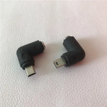 100pcs/lot 90 Degree DC 5.5*2.1mm Female to Mini USB B Male Adapter Converter Jack Plug Black
100pcs/lot 90 Degree DC 5.5*2.1mm Female to Mini USB B Male Adapter Converter Jack Plug Black