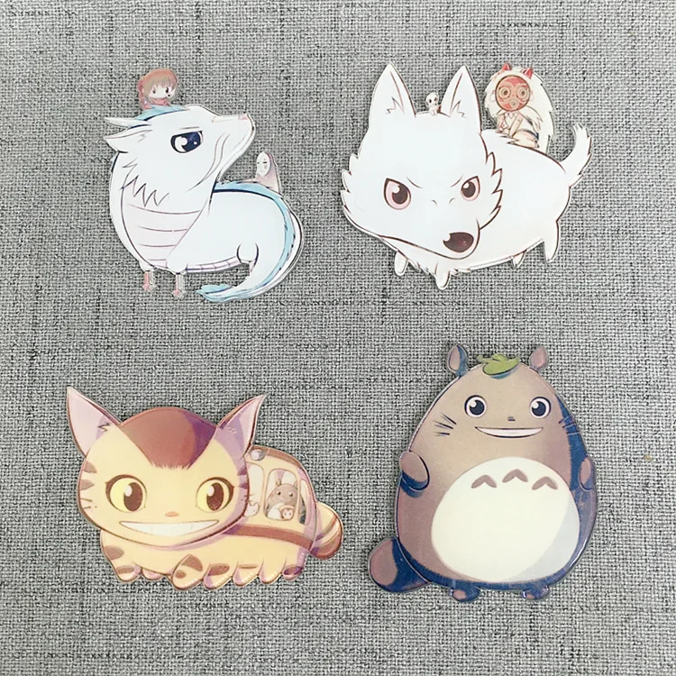 Cute cartoon Spirited Away Totoro series fridge magnets High grade acrylic fridge magnets
Cute cartoon Spirited Away Totoro series fridge magnets High grade acrylic fridge magnets