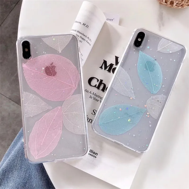 Real leaf soft silicone Transparent phone Case For iphone 7 plus 6 6S 8 plus back cover X XR XS Max phone bags coque fundas
Real leaf soft silicone Transparent phone Case For iphone 7 plus 6 6S 8 plus back cover X XR XS Max phone bags coque fundas