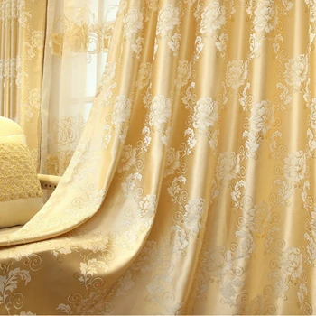 Luxury Curtains Set Jacquard Tulle curtains for Living room Cloth Fabric Blackout Curtains for Bedroom home decor Drapes
Luxury Curtains Set Jacquard Tulle curtains for Living room Cloth Fabric Blackout Curtains for Bedroom home decor Drapes