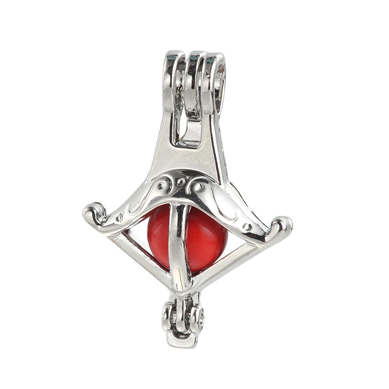 5pcs Open Silver Bow and Arrow Pearl Cage Lockets Perfume Essential Oil Diffuser Cage Pendant Necklace Charms for Oyster Pearl
5pcs Open Silver Bow and Arrow Pearl Cage Lockets Perfume Essential Oil Diffuser Cage Pendant Necklace Charms for Oyster Pearl