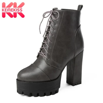 KemeKiss Women Ankle Boots Platform Warm Plush Fur Shoes Woman High Heels Winter Boots Fashion Zipper Shoes Size 32-42
KemeKiss Women Ankle Boots Platform Warm Plush Fur Shoes Woman High Heels Winter Boots Fashion Zipper Shoes Size 32-42