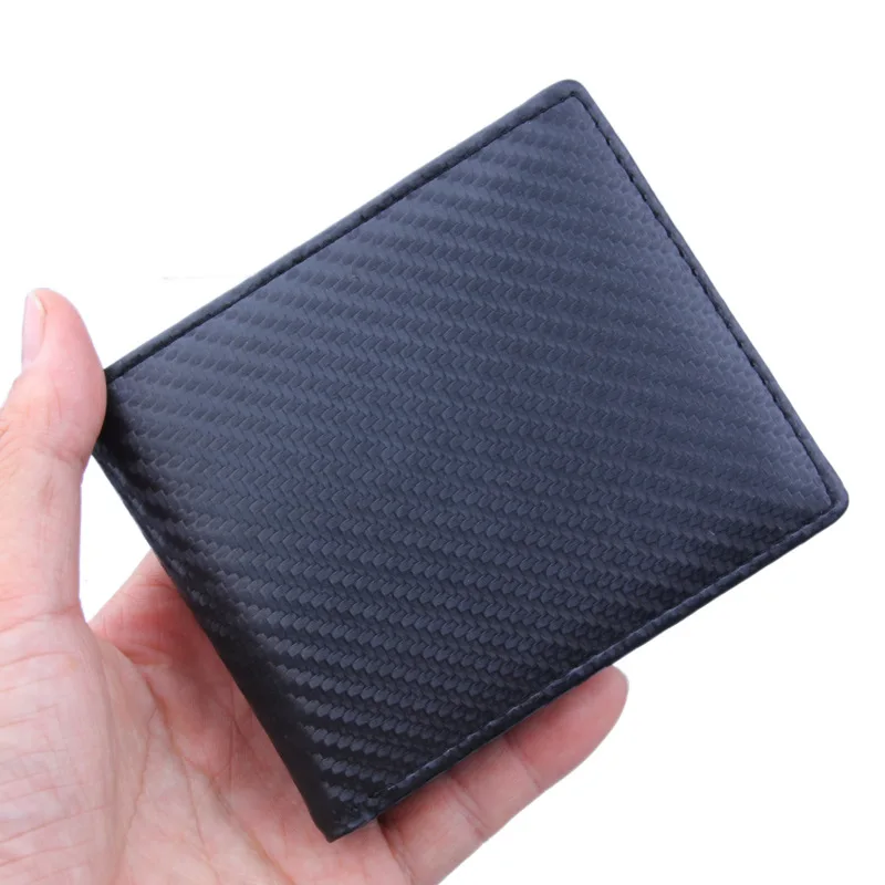 New Fashion Bifold Short Wallet for Men Carbon Fiber Pattern PU Leather Small Wallets Thin Slim Card Purse Money Bags Black Blue
New Fashion Bifold Short Wallet for Men Carbon Fiber Pattern PU Leather Small Wallets Thin Slim Card Purse Money Bags Black Blue