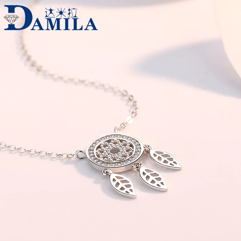 3 silver necklace for women