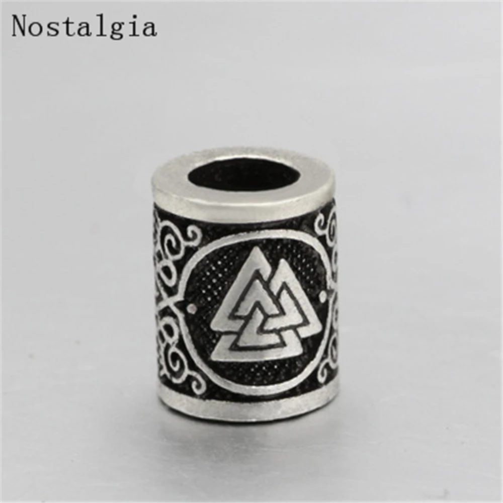 Nostalgia 1pcs Viking Runes Beads DIY Accessory Charms Bracelets Pendant Necklace Findings Vikings Rune Beard Jewelry Making
Nostalgia 1pcs Viking Runes Beads DIY Accessory Charms Bracelets Pendant Necklace Findings Vikings Rune Beard Jewelry Making