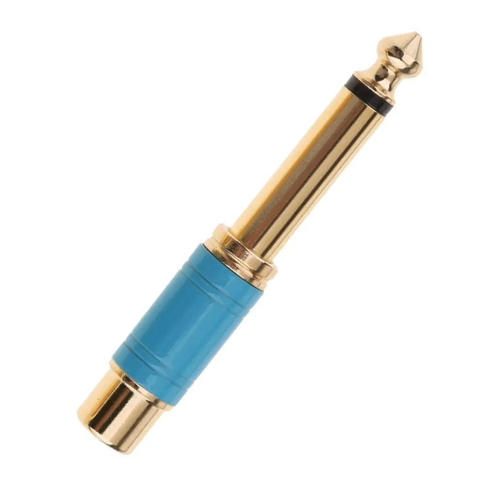 Mono to RCA Audio Adapter 6.5mm Mono Plug Male Converter RCA Jack Audio Female Connector TS for Microphone Amplifier Speaker MP3
Mono to RCA Audio Adapter 6.5mm Mono Plug Male Converter RCA Jack Audio Female Connector TS for Microphone Amplifier Speaker MP3