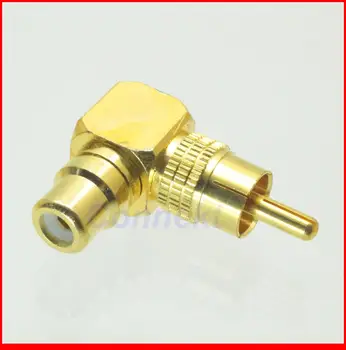 5pcs/lot RCA male plug to RCA female jack right angle in series TV RF adapter connector
5pcs/lot RCA male plug to RCA female jack right angle in series TV RF adapter connector